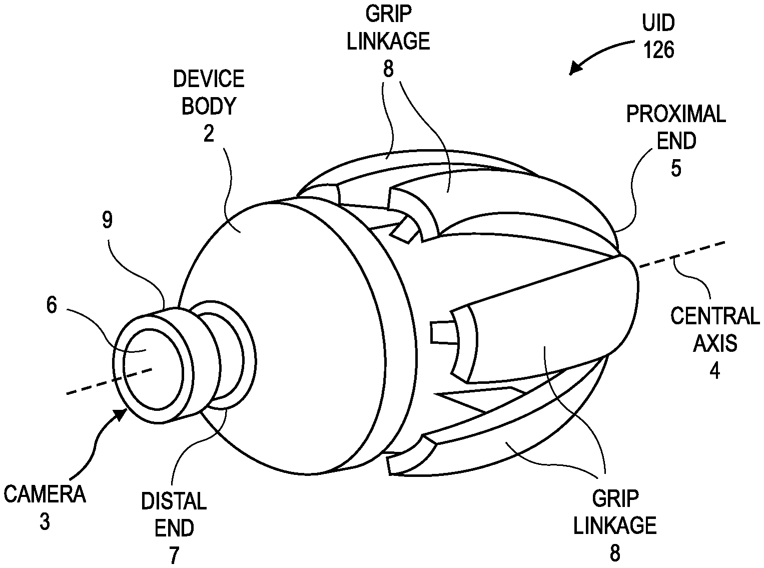 Invention for User-input device for robotic surgery