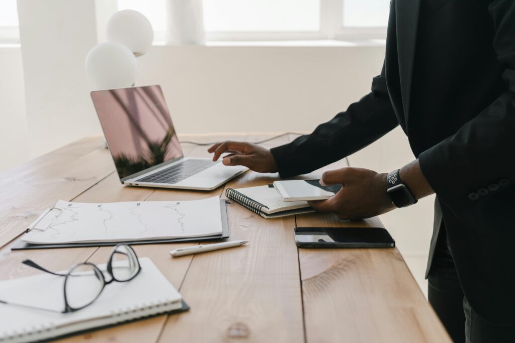 The examiner will study your claims, then search through every relevant document they can find—past patents, academic papers, industry whitepapers, product manuals, even YouTube videos—looking for anything that overlaps with what you’ve claimed.