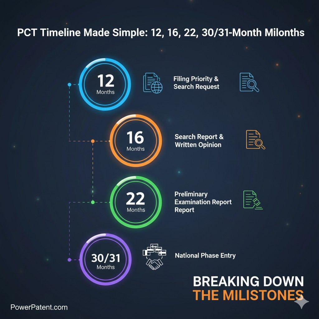 And remember, you don’t need to manage this alone. PowerPatent makes it easy to keep these milestones in sync with your startup’s growth.
