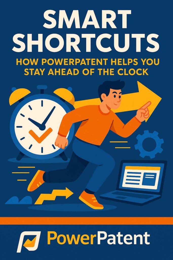 PowerPatent isn’t just another filing tool. It’s a time-management system built around the exact pressures founders face. It brings structure to a process that usually feels chaotic.