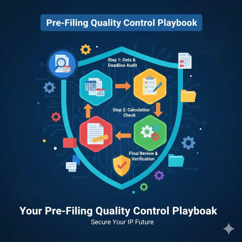 The final countdown before you file a patent is when quality control matters most. It’s the point where you lock in all the details that will shape your patent’s future — and any PTA or PTE errors left unchecked will follow you long after submission.