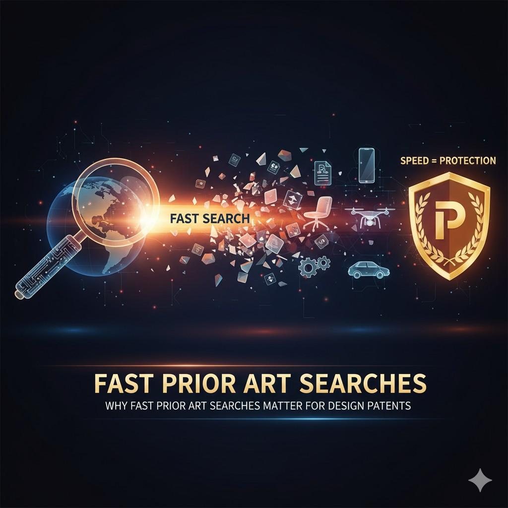 But when you act early, you stay in control. You can shape your design before it becomes public, before you raise money around it, and before you go to market with something that might be blocked.