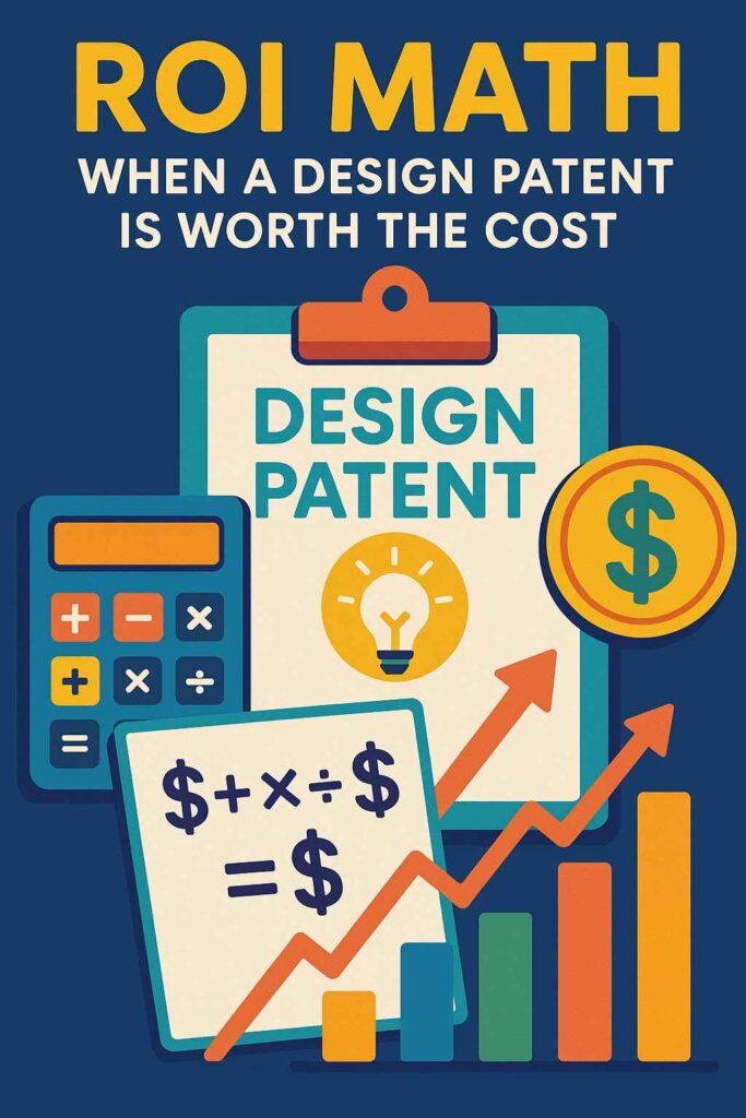 If a copycat mirrors that same shape and undercuts your price, your conversion rate drops. The design patent protects that pull so your product keeps winning the click, the view, the interest and the sale.