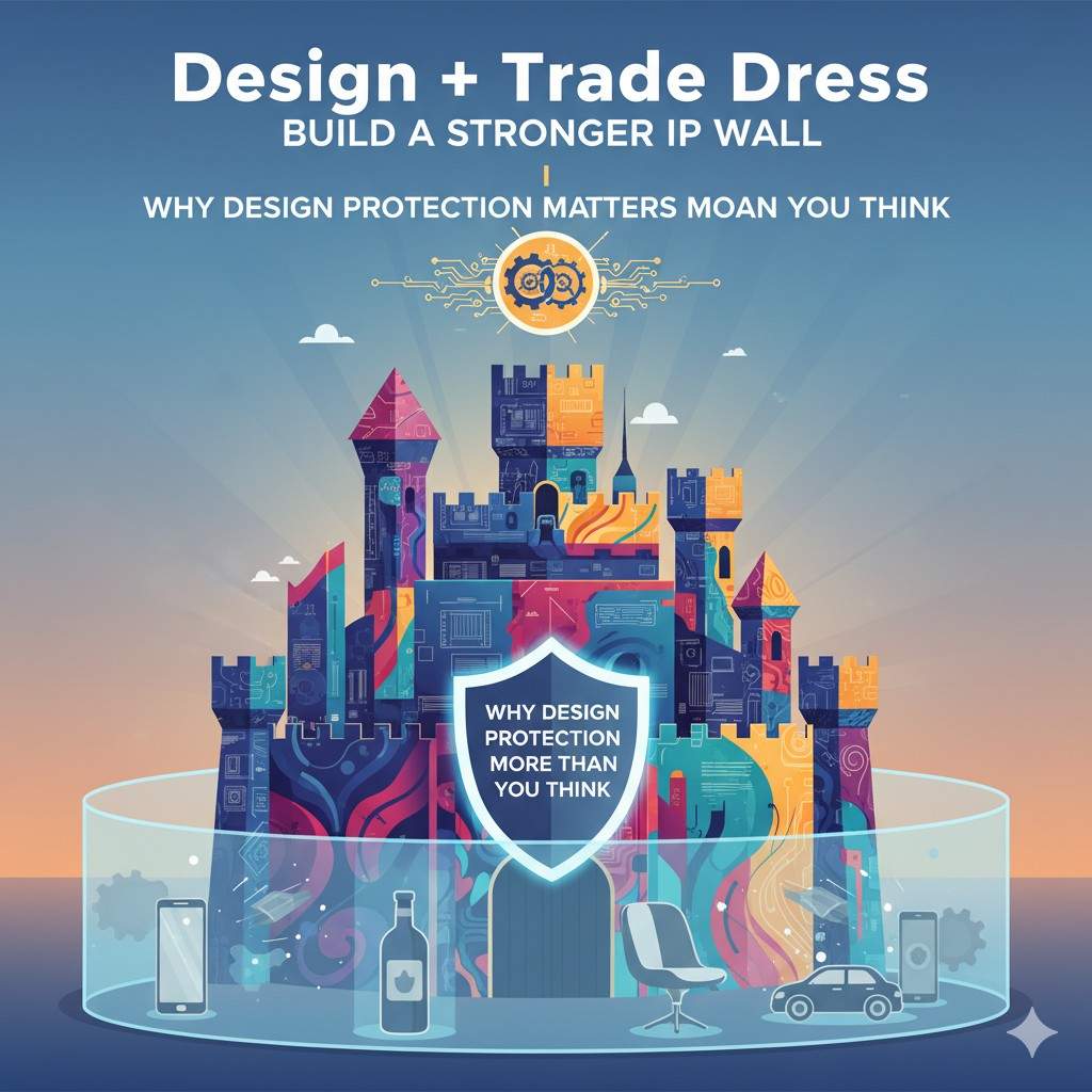 One smooth outer shell or one distinct curve can take months of engineering to refine. But once you release it, another company may try to clone it in a weekend unless you lock it down.