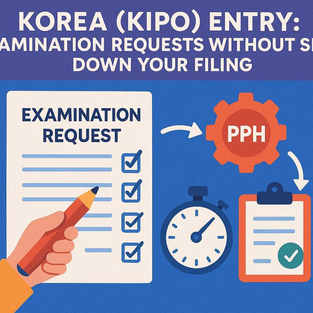 Korean investors and partners often view patents as a sign of technical seriousness, so earlier examination can strengthen your credibility when you talk to them.