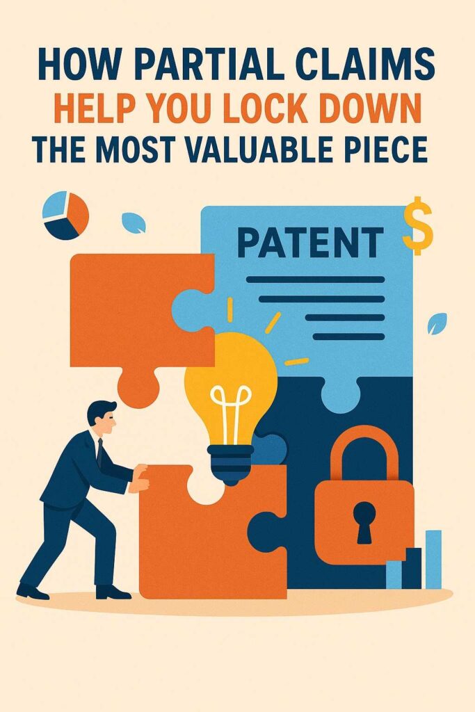 A partial claim works because it narrows the focus from the entire system to the specific mechanism that makes the system work. Instead of trying to guard the whole house, you guard the lock on the front door. Once that lock is yours, no one else can use it.