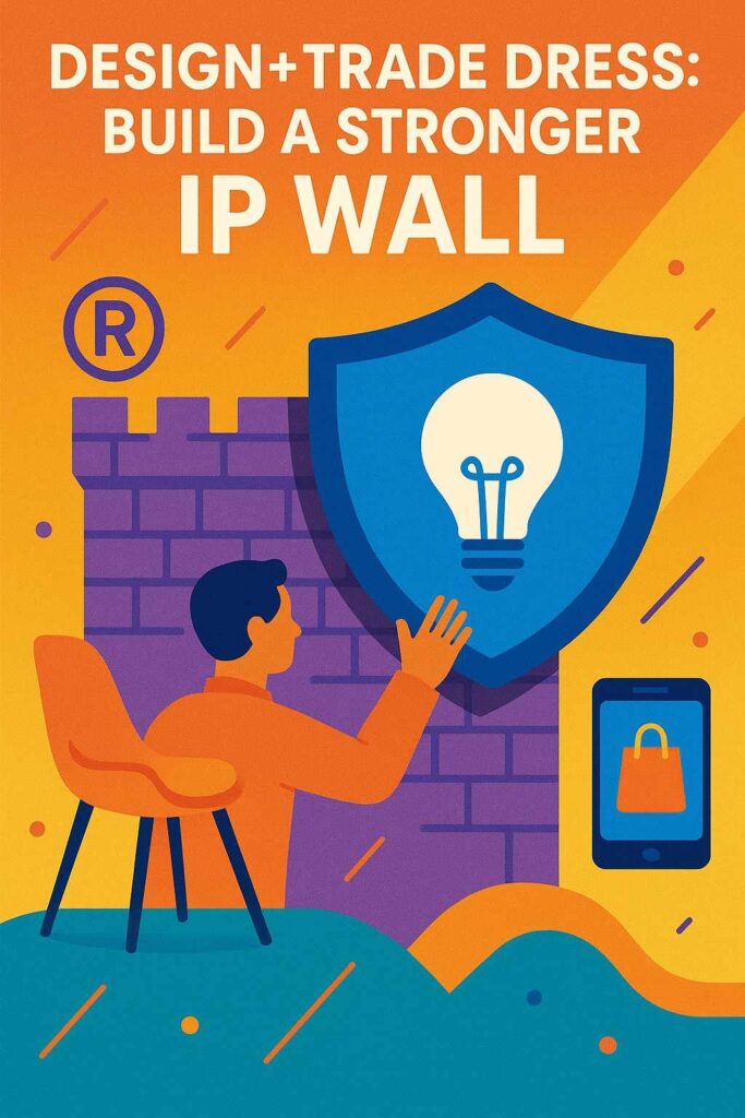 A protected design does not freeze your creativity. It protects the baseline identity that others should not steal.