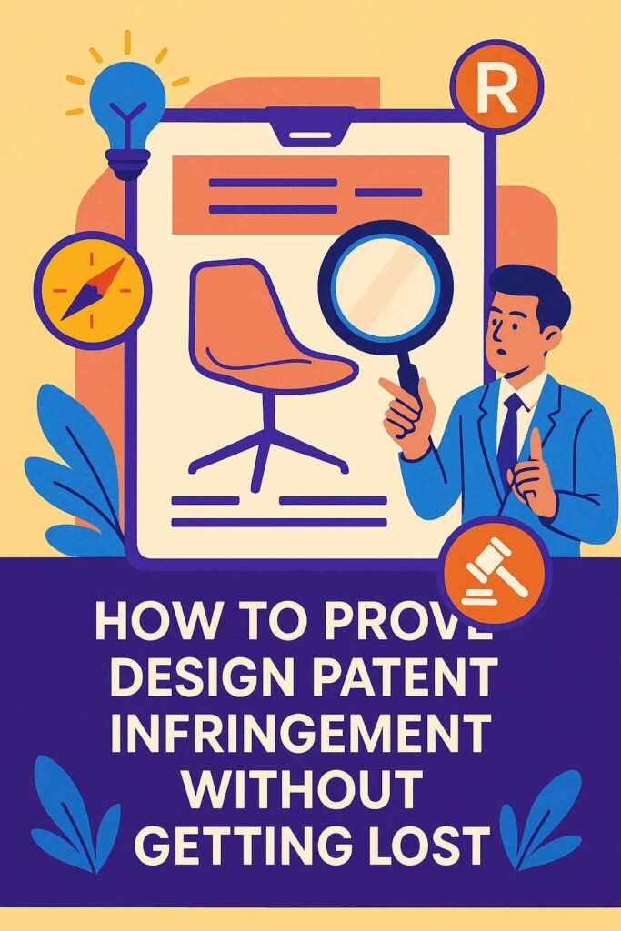 If you can show what your design looked like long before the competitor entered the market, you make it easier for others to see the connection. Even simple photos taken during development can help create a clear timeline.