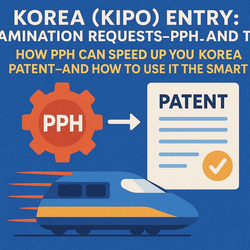 Korea responds well to clean, well-supported claims that match the earlier allowance, and when everything lines up, PPH can cut months off your examination path. But when used carelessly, it can slow you down instead of helping you.