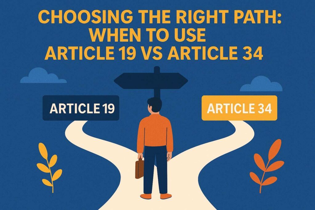 For most startups and innovators, this decision comes down to balancing two forces: speed and depth. Article 19 offers quick control over your public image and helps you respond fast to the international search results.