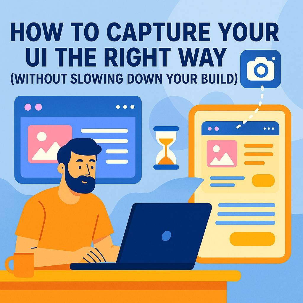 You capture what you have, lock in the parts that matter most, and keep building without losing momentum.