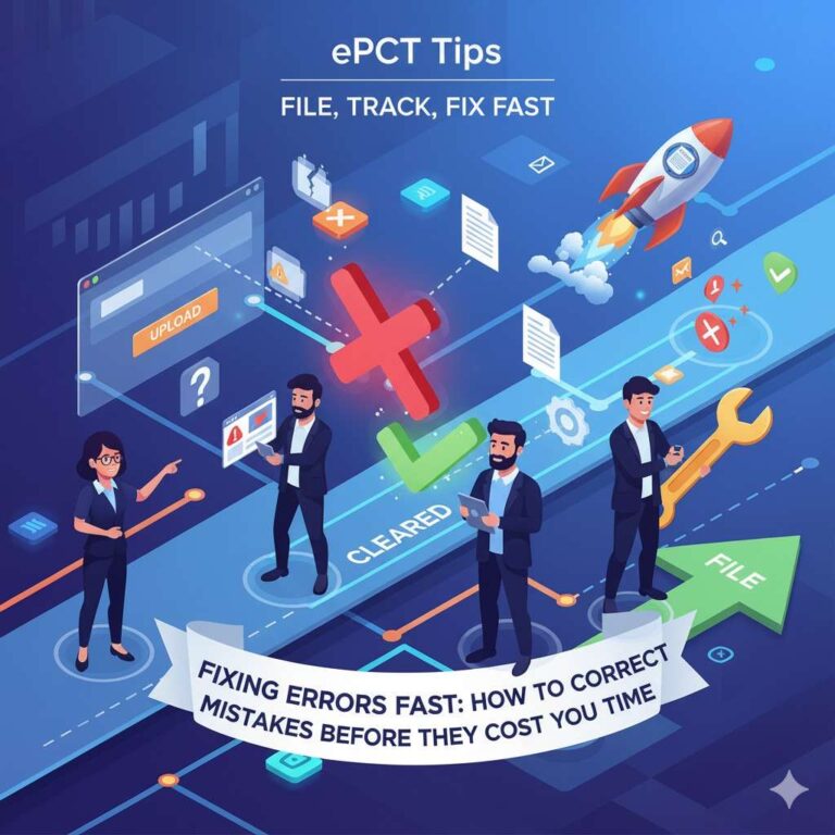 Error Tip ePCT Tips: File, Track, and Fix Errors Fast | PowerPatent