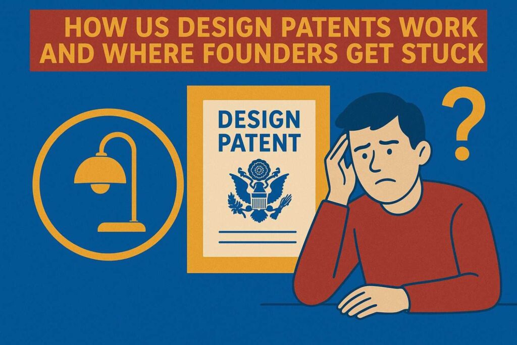 Many founders underestimate how valuable a US Design Patent can be when it comes to protecting a product that has real market potential.