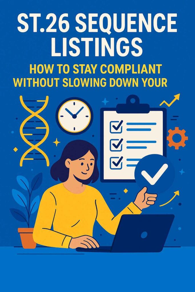 For fast-moving biotech startups and growing life science companies, timing is everything. The moment your discovery is ready to patent, you want to file quickly to secure priority.