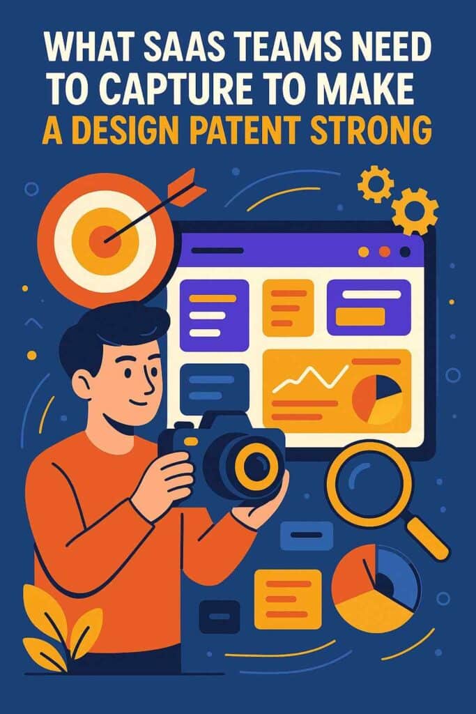 Some teams create special “patent mode” screens in Figma just for this purpose. These versions remove noise and highlight the true geometry of the interface.