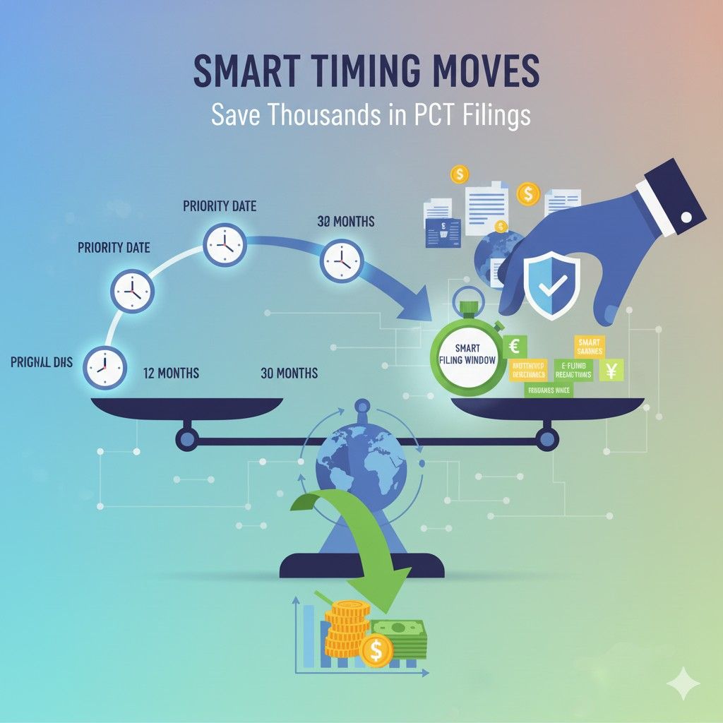Timing is one of the most powerful tools a founder can use to control patent costs. The PCT system was designed to give you flexibility, but most applicants don’t realize how much control they actually have.