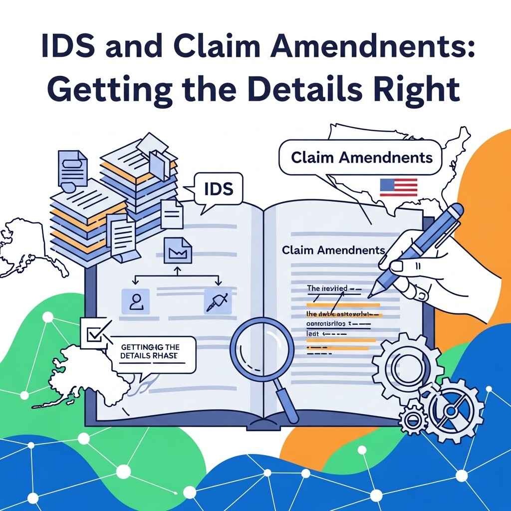 Once your US national phase application is filed, the focus shifts to the details that keep it strong — mainly your Information Disclosure Statement (IDS) and claim amendments. These two steps can seem technical, but they are where your application can truly stand out or stumble.