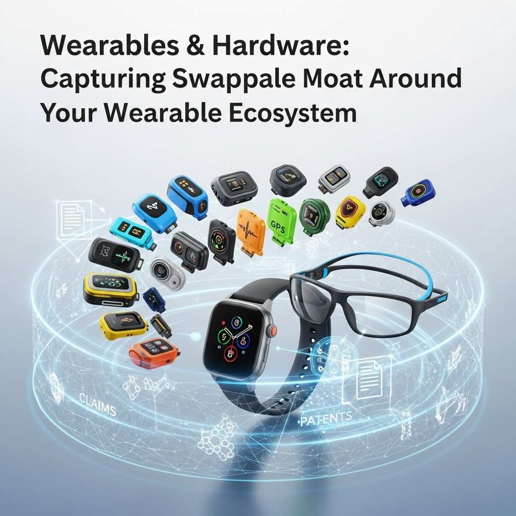 The system highlights unique features. Attorneys refine the details. As you build new modules or change the interface, you add updates, and the moat grows with your hardware.