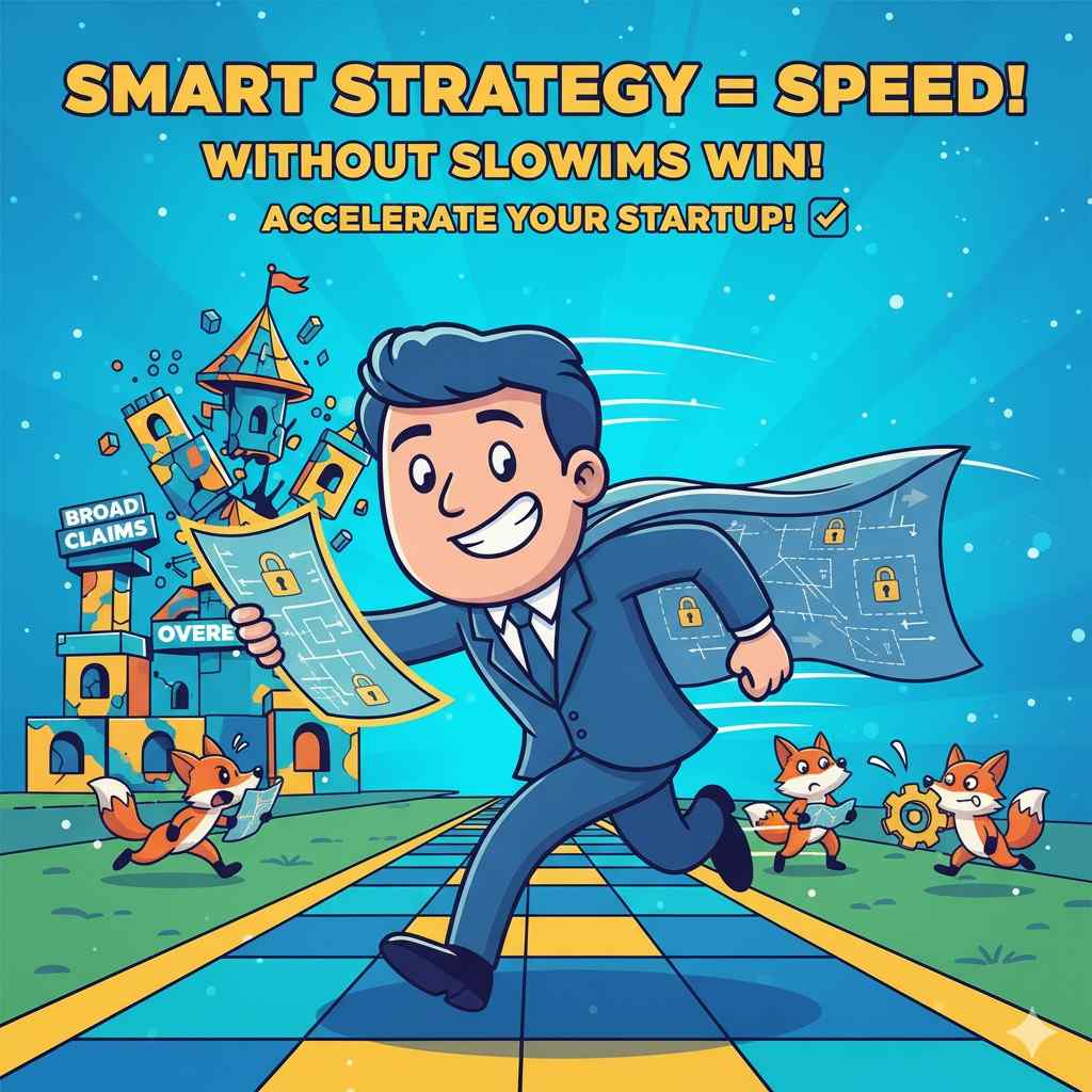 A smart claim strategy starts by understanding the flow of your product. Every startup moves through fast cycles. You test ideas, refine the architecture, talk to customers, ship small upgrades, and tighten the core feature again and again.