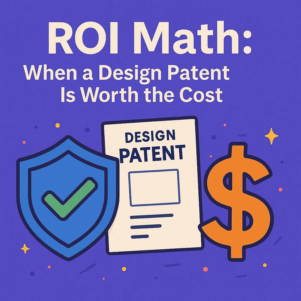 See when a design patent pays off and how PowerPatent makes filing affordable, fast, and founder-friendly.