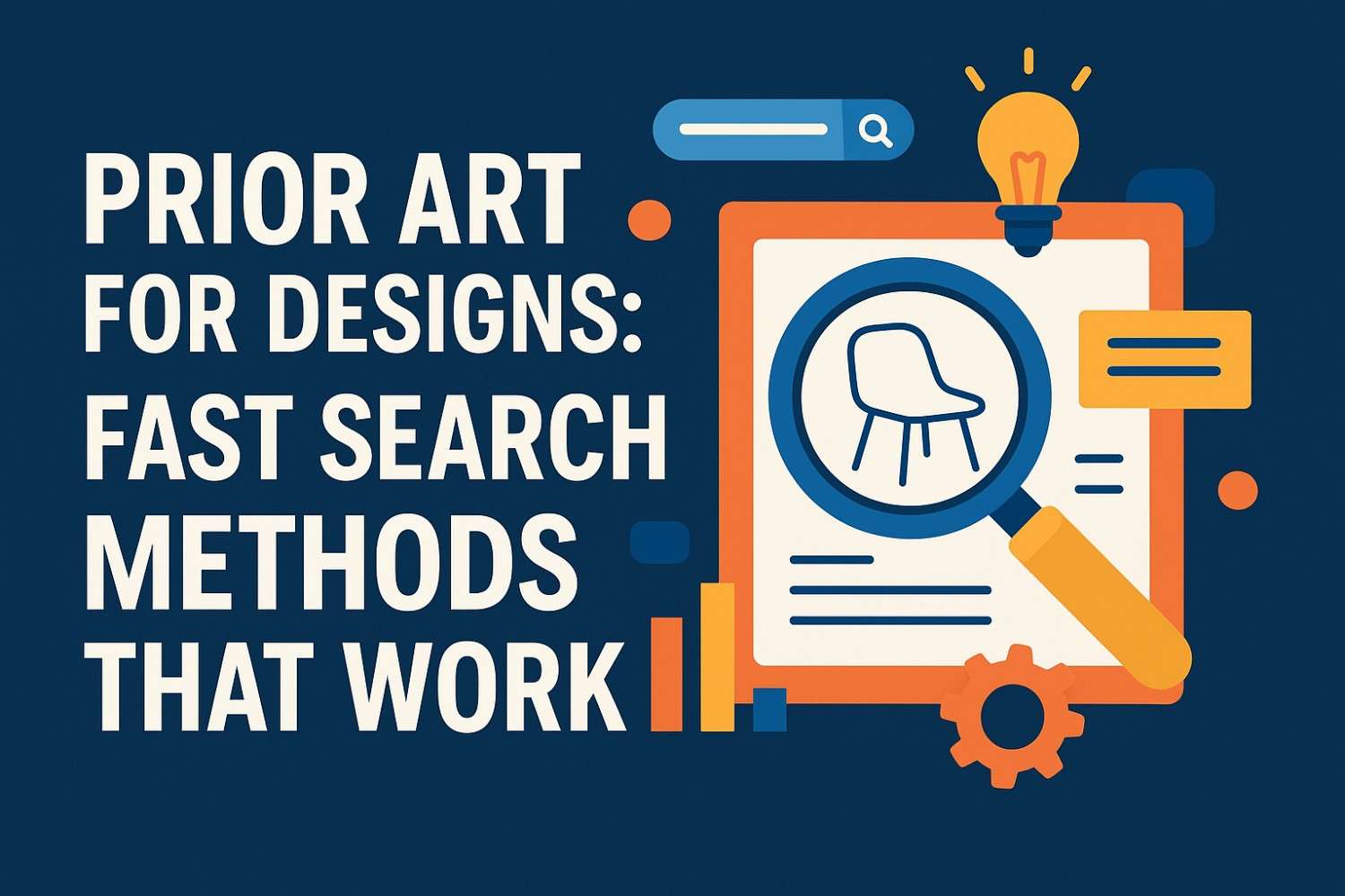 Run a fast, effective design prior-art search so you know what’s new—and what you can claim with total confidence.