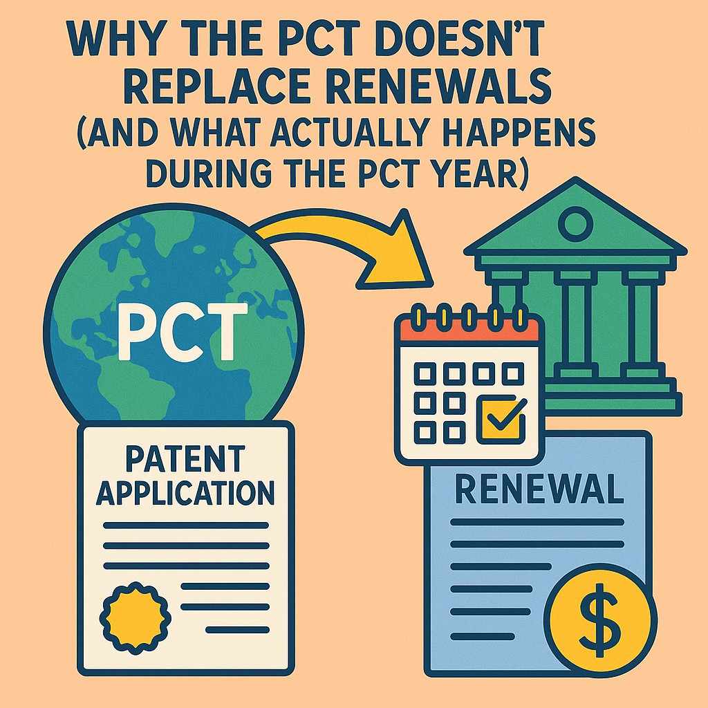 Most founders don’t realize this, because the PCT is marketed as a simple way to “file everywhere later.” And yes, it does give you that benefit. But the PCT never becomes your main case. It never replaces national filings. It is simply a bridge.