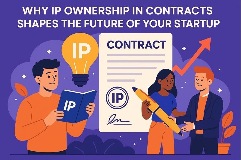 The best way to avoid future conflict is to state in plain language that anything you create remains yours, even if a customer funds it or a supplier gives feedback.