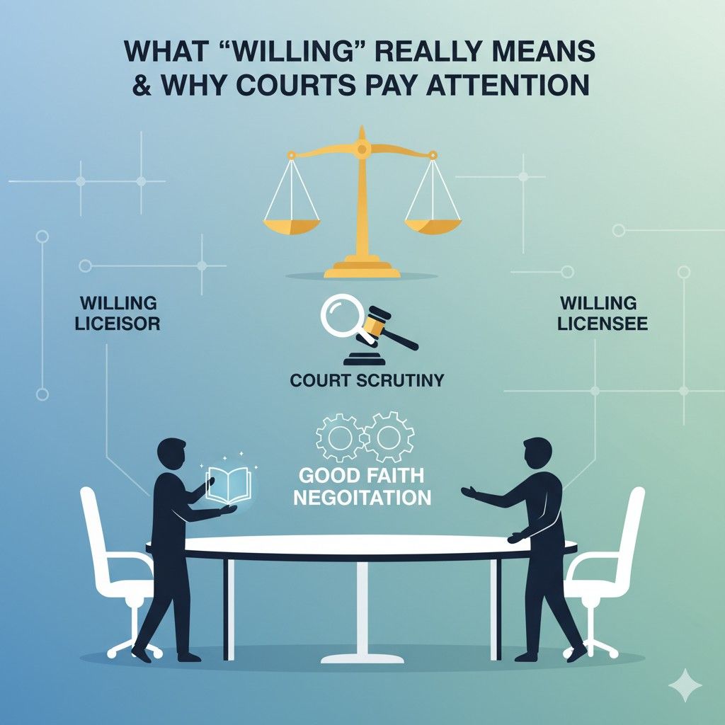 A willing party shows momentum. They respond in a reasonable time. They provide enough information to move talks forward. They do not hide behind vague statements or endless internal reviews.