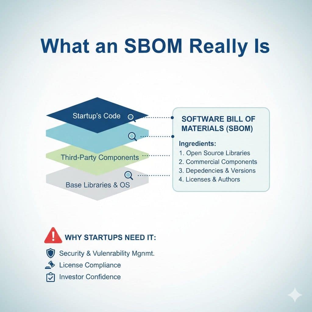 Even a simple app may rely on hundreds of outside components. Without an SBOM, you are shipping blind. You do not fully know what you depend on, what risks you carry, or how exposed you are when something breaks.