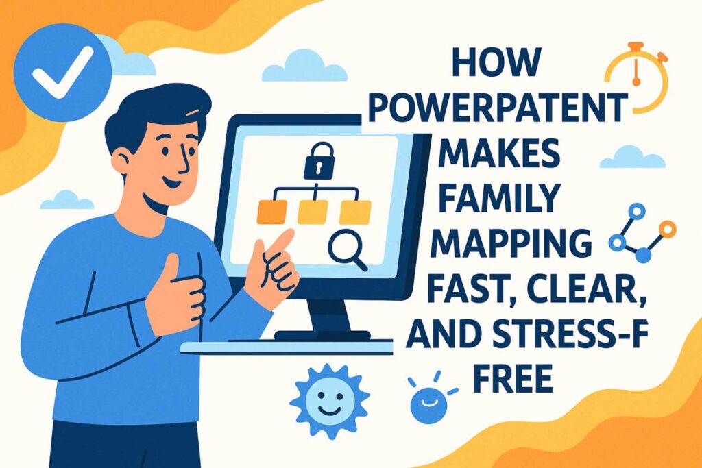 PowerPatent pulls all of these pieces into a single, organized workspace. Instead of juggling documents, you see the entire picture in one place. You can trace an idea from the first time you wrote it down to the international filings that protect it today.