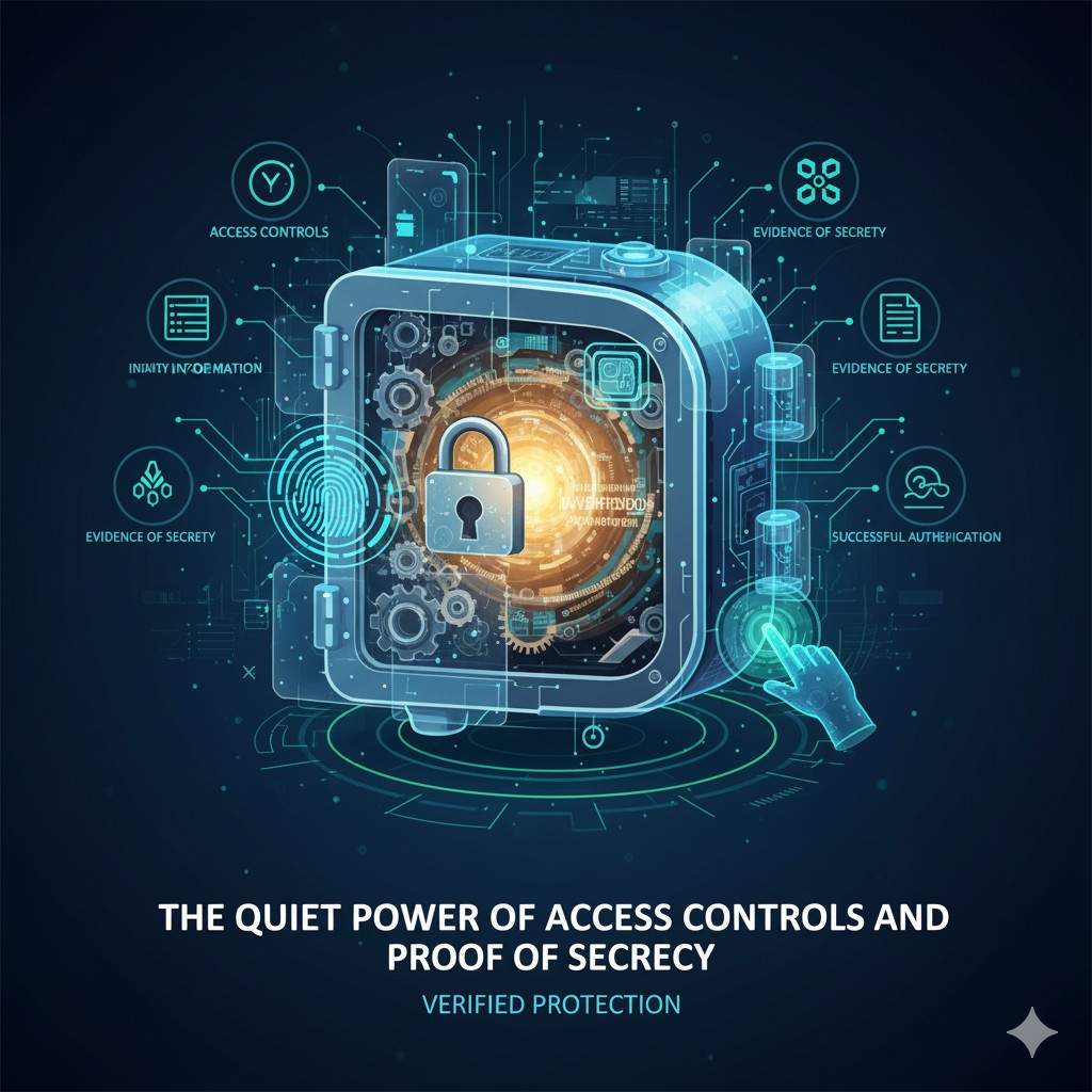 What matters is consistency. If sensitive documents are always stored in a controlled space, labeled clearly, and accessed only by the people who need them, you are already doing more than many large companies.