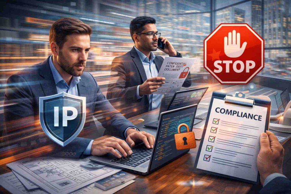 The strategic move is clarity. Founders should be able to answer one simple question: what information, if shared, would truly expose how our invention works?