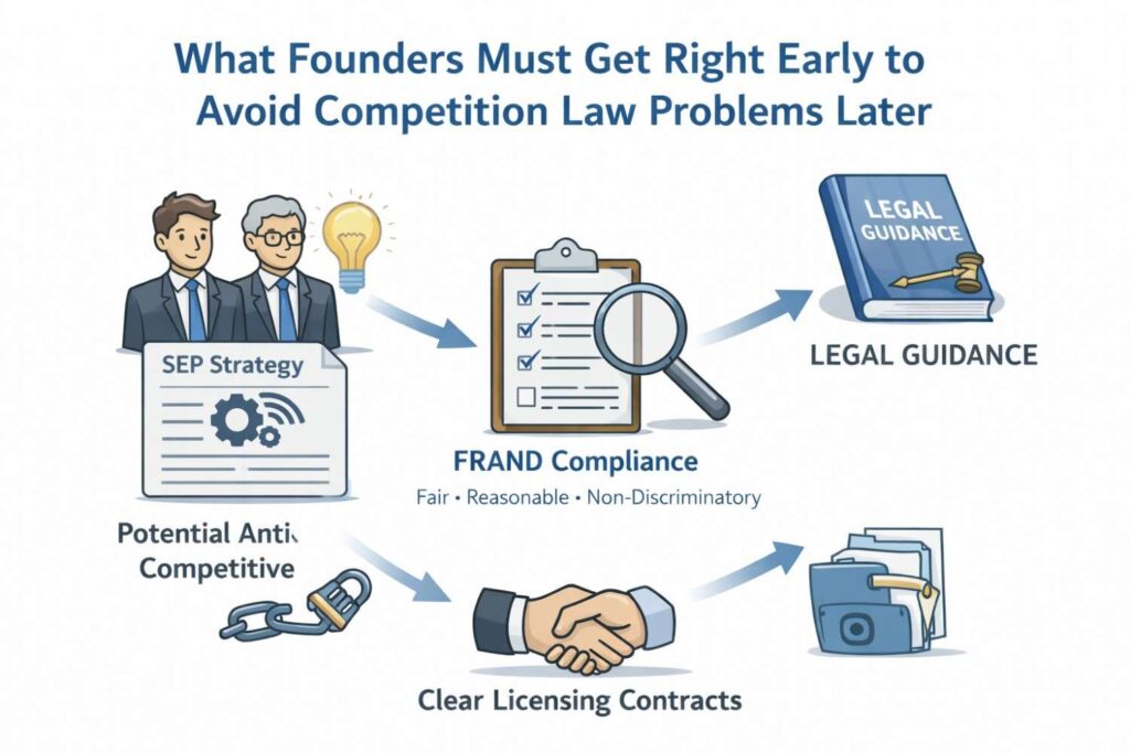 This does not mean SEPs limit business ambition. It means ambition must be expressed through fair access, not exclusion.