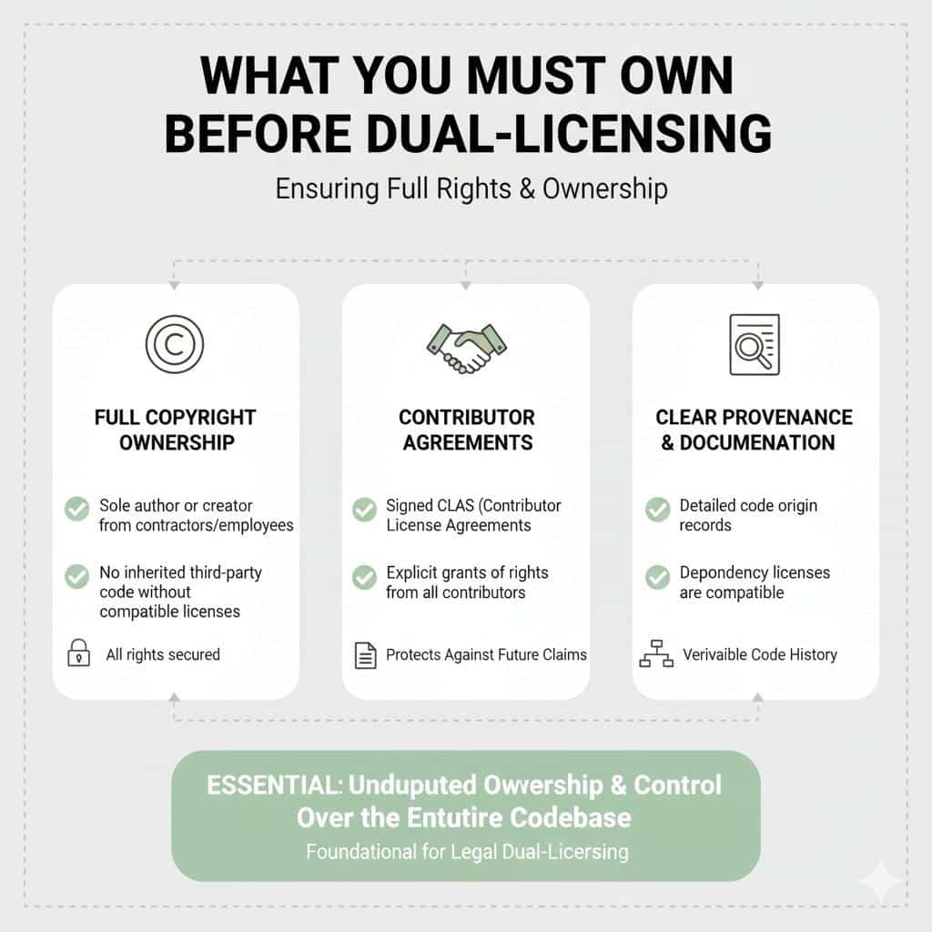 In real startup workflows, founders often file patents quietly while continuing to build and distribute openly. This keeps speed high while locking in long-term control.