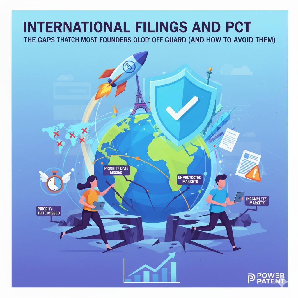 If you never captured your improvements, they may file first on those refinements. If you missed a PCT deadline, they may secure rights in regions you skipped. If your provisional left out key details, they may develop around your weak claims.
