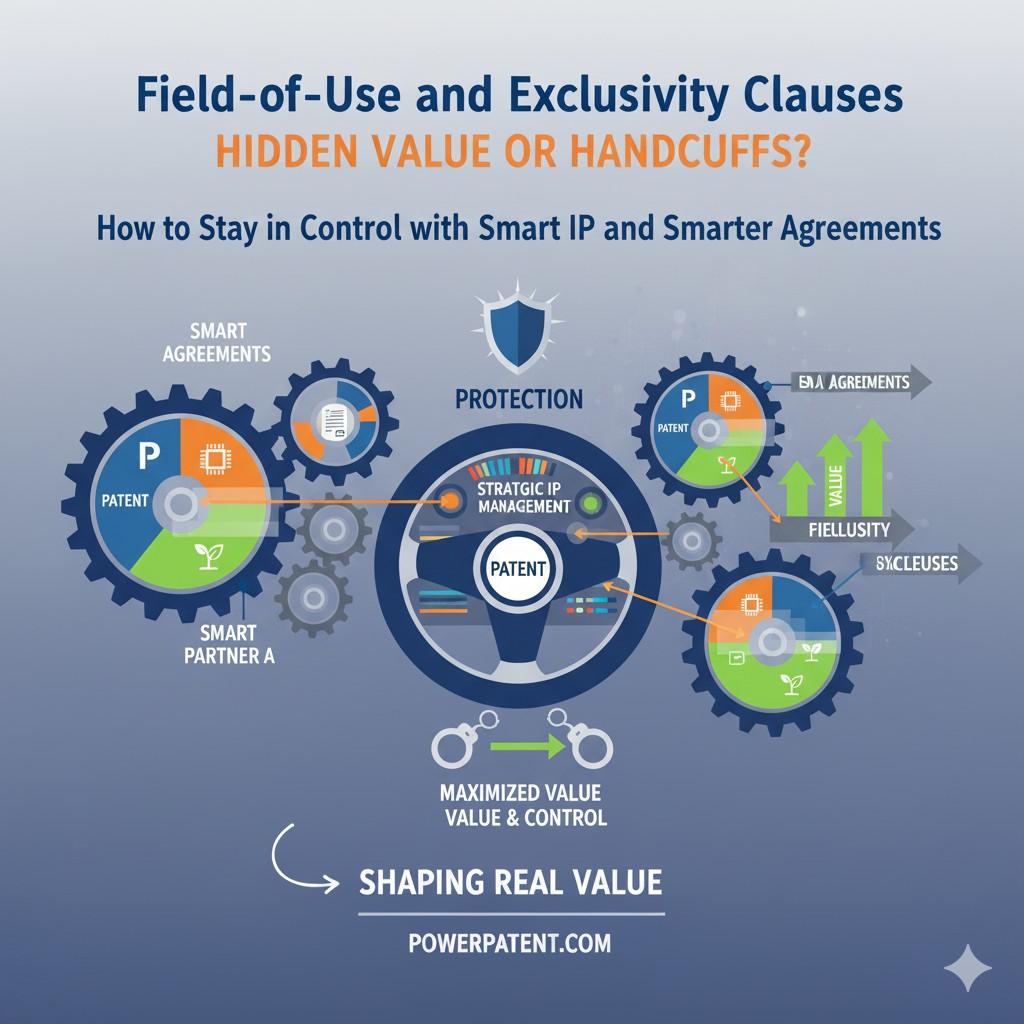 You can build flexibility through carve-outs, limited exclusivity, narrow fields, evaluation periods, or rights that revert if milestones are missed. Flexibility keeps you safe when change arrives.