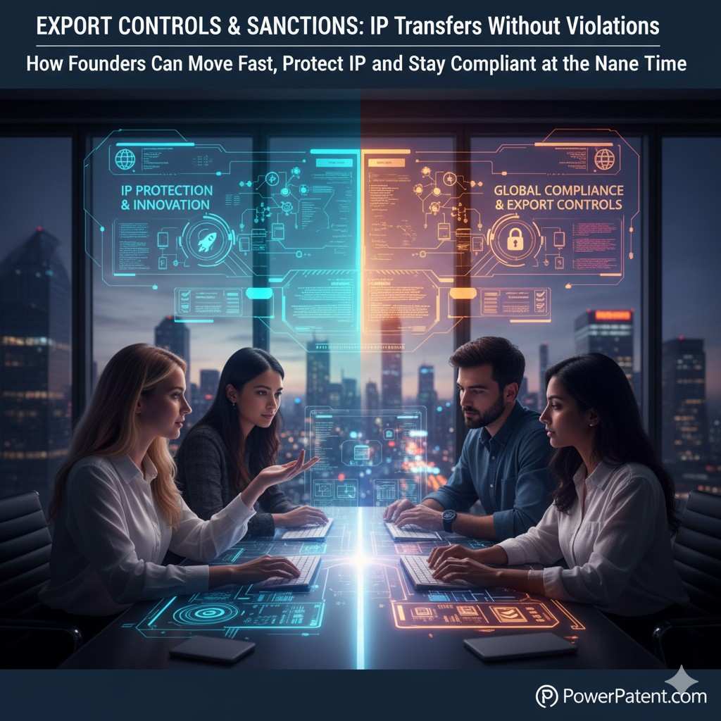 This approach not only strengthens patents, it reduces export risk because technical detail is introduced in a structured way.