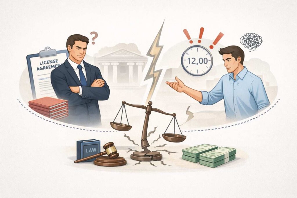 When one side challenges validity or scope, the other side may shut down or escalate. Courts expect disagreement. They do not expect disengagement.
