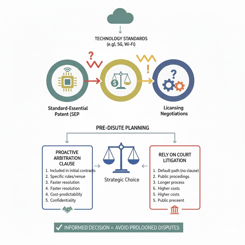 The choice between arbitration and court is not about right or wrong. It is about fit. Fit with your patents. Fit with your business. Fit with where you are going.