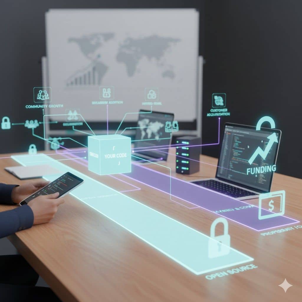 A patent can protect the core idea while the license controls distribution. This combination allows openness where it helps and protection where it matters.