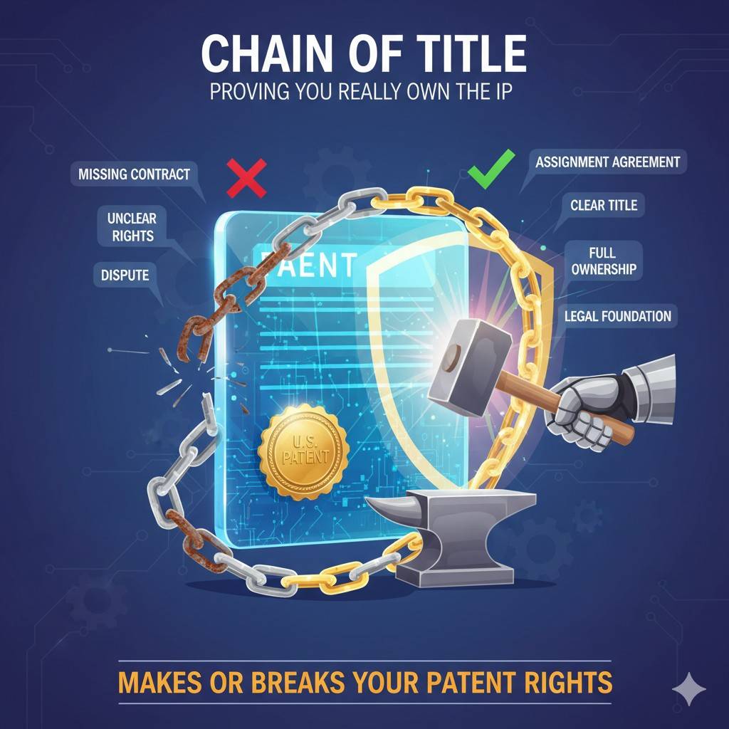 You already have everything signed and stored. This gives you control regardless of team dynamics, because the legal rights stay with the company.