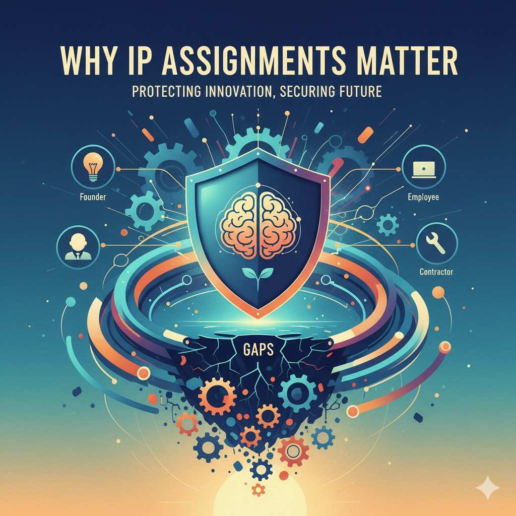 Their documents are ready when an investor asks for them. Their patents can be filed without backtracking.