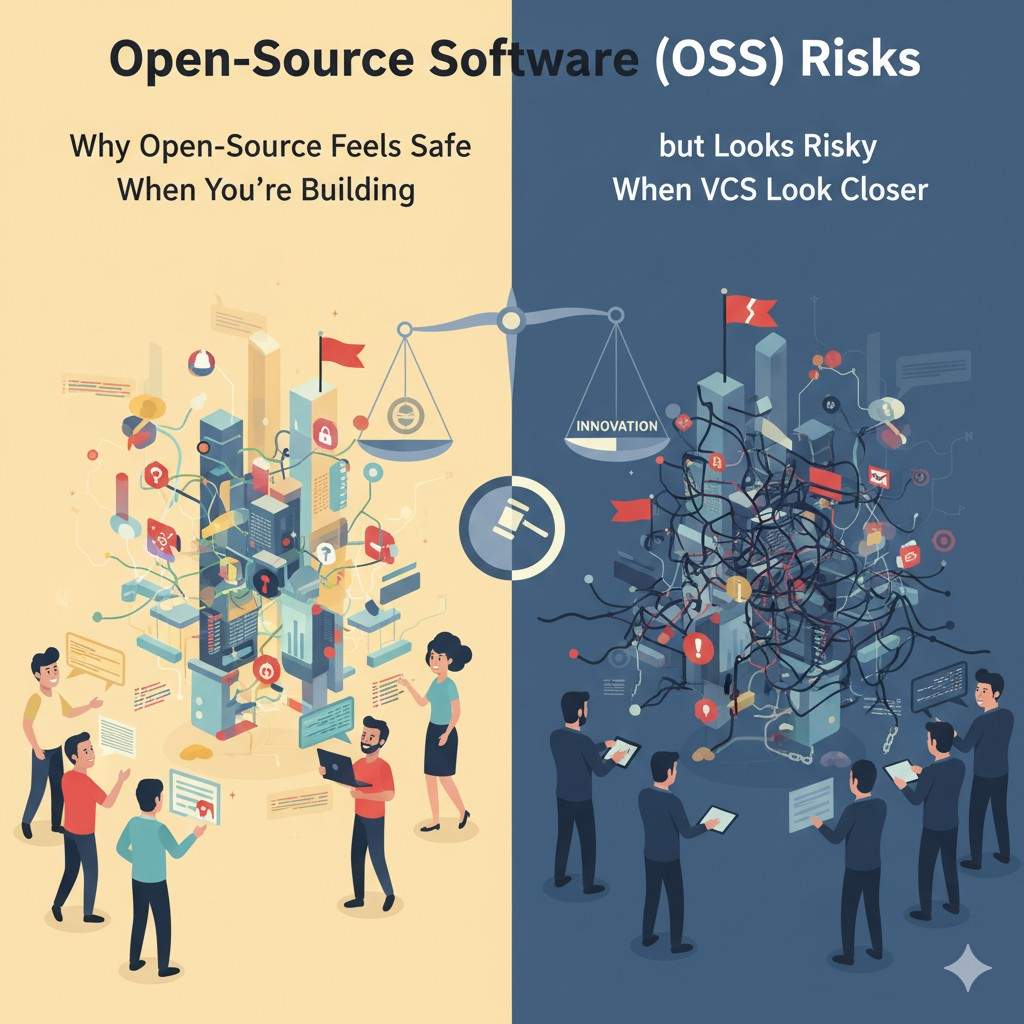 A plain text file, a lightweight audit tool, or a shared doc with notes about where each module is used is enough to show investors that you have visibility into your stack.