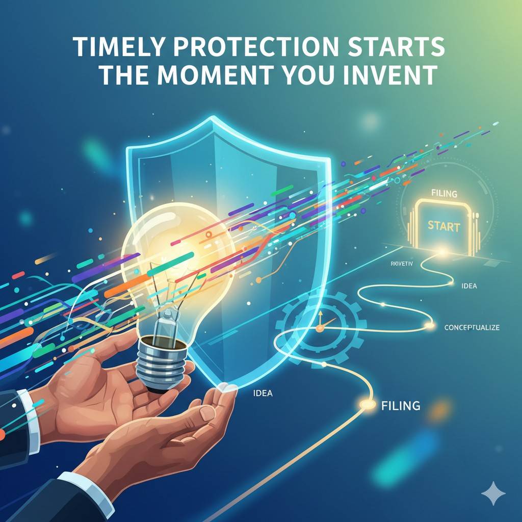 When you show a dated invention disclosure, you show a concrete record of your idea before anyone else touched it.