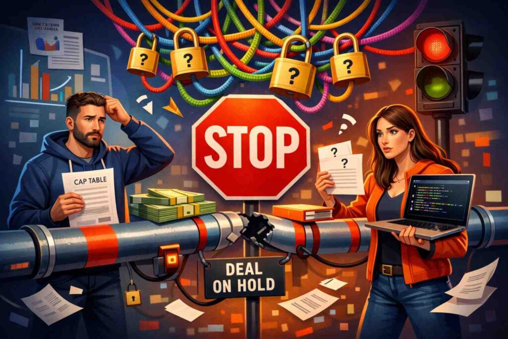 Without a proper invention assignment, contractors usually own what they create. That single fact has killed more deals than most technical failures.