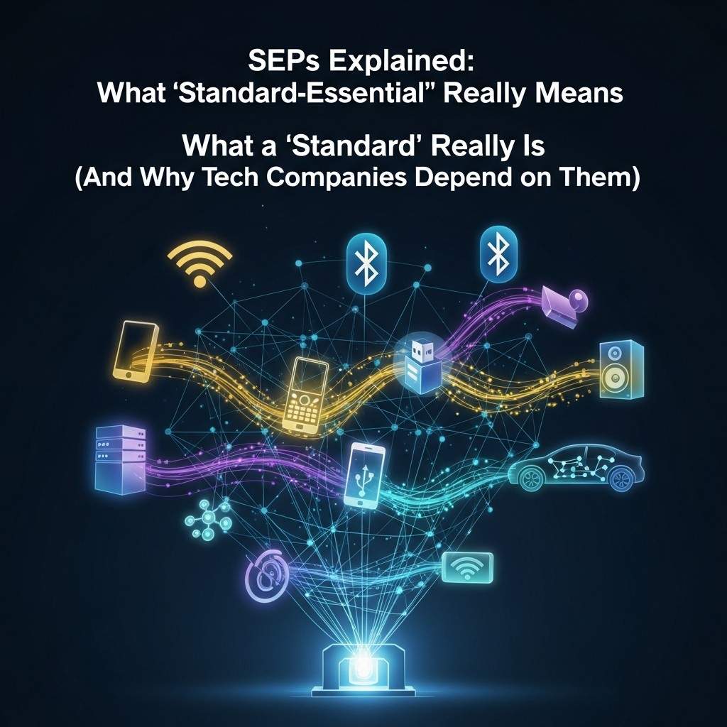 Actionable advice here is simple but powerful. When you choose a standard, pause and ask who controls it.