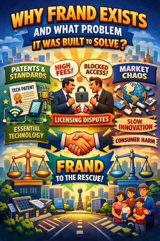 FRAND was built to prevent this spiral. It encourages predictable behavior so companies can plan, invest, and ship with confidence.