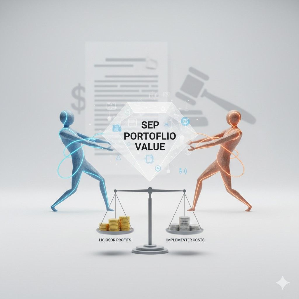 This is also why first licenses matter so much. Early deals shape expectations. Later partners will ask what others paid and why.