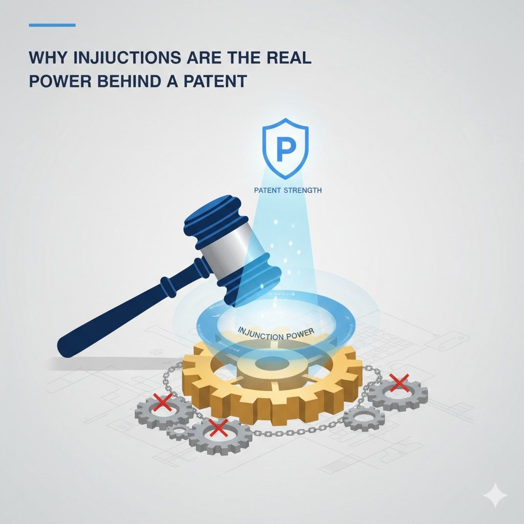 For startups, this is especially important. You rarely want to sue. You want respect. Injunction leverage helps you get that respect without burning cash on long fights.