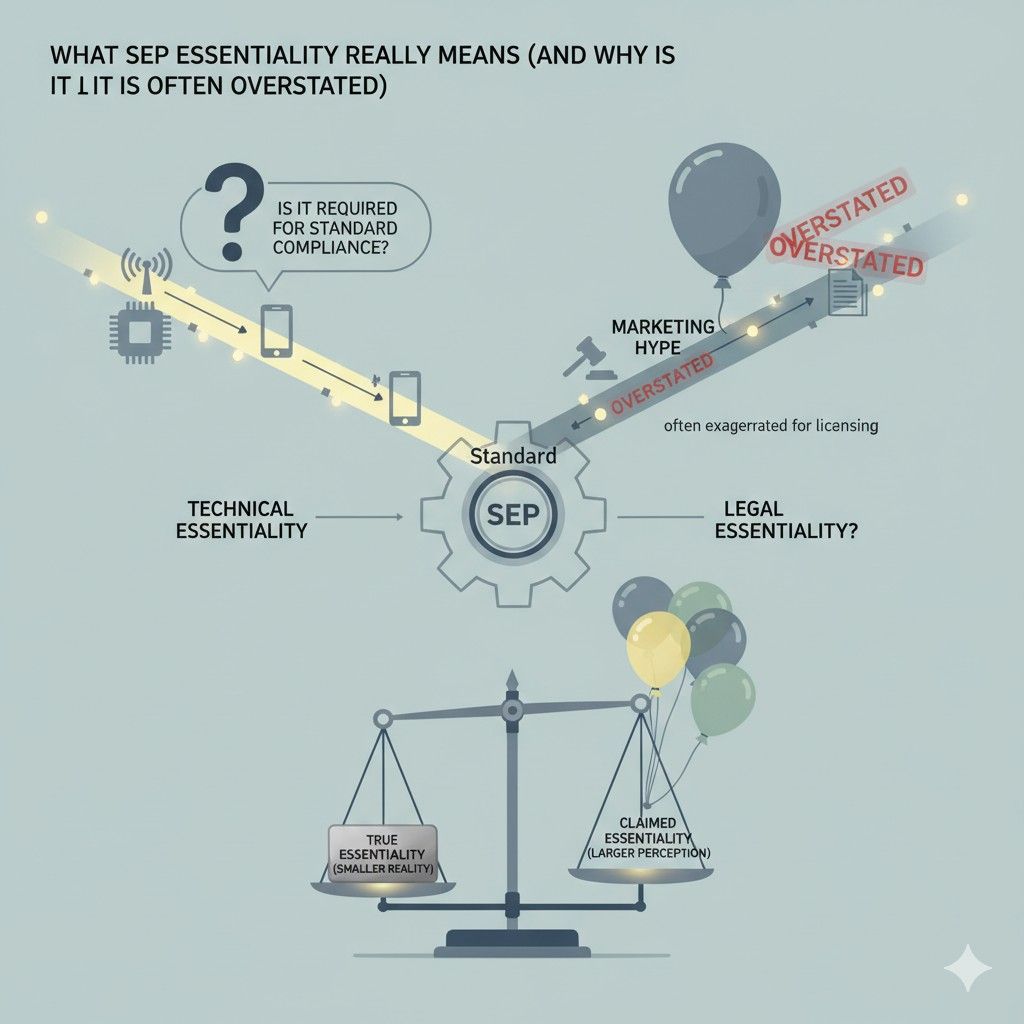 But overstating essentiality is not the same as proving it. Many companies never push back, which reinforces the behavior. The ones that do push back often find the claims soften quickly.